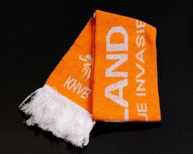 Wholesale Cheap Holland Soccer Football Scarf Orange