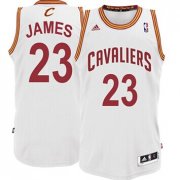 Wholesale Cheap Cleveland Cavaliers #23 LeBron James White Swingman Jersey