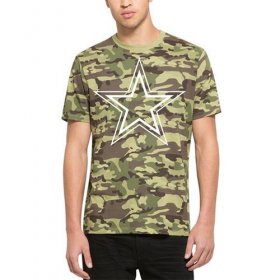 Wholesale Cheap Men\'s Dallas Cowboys \'47 Camo Alpha T-Shirt