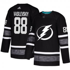 Wholesale Cheap Adidas Lightning #88 Andrei Vasilevskiy Black Authentic 2019 All-Star Stitched Youth NHL Jersey