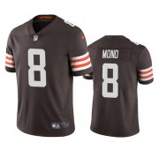Cheap Men's Cleveland Browns #8 Kellen Mond Brown Vapor Untouchable Limited Stitched Jersey