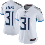 Wholesale Cheap Nike Titans #31 Kevin Byard White Women's Stitched NFL Vapor Untouchable Limited Jersey