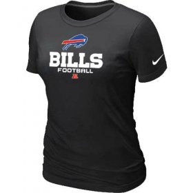 Wholesale Cheap Women\'s Nike Buffalo Bills Critical Victory NFL T-Shirt Black