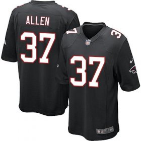 Wholesale Cheap Nike Falcons #37 Ricardo Allen Black Alternate Youth Stitched NFL Elite Jersey