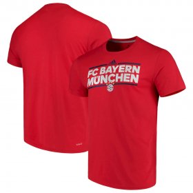 Wholesale Cheap Bayern Munich adidas City Nickname T-Shirt Red