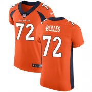 Wholesale Cheap Nike Broncos #72 Garett Bolles Orange Team Color Men's Stitched NFL Vapor Untouchable Elite Jersey