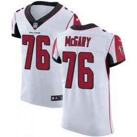 Wholesale Cheap Nike Falcons #76 Kaleb McGary White Men\'s Stitched NFL Vapor Untouchable Elite Jersey