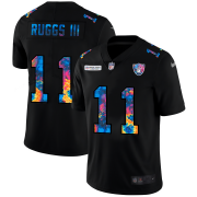 Cheap Las Vegas Raiders #11 Henry Ruggs III Men's Nike Multi-Color Black 2020 NFL Crucial Catch Vapor Untouchable Limited Jersey