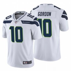 Wholesale Cheap Nike Seahawks #10 Josh Gordon White Men\'s Vapor Untouchable Limited NFL Jersey