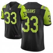 Wholesale Cheap Nike Jets #33 Jamal Adams Black Men's Stitched NFL Limited City Edition Jersey