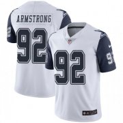 Wholesale Cheap Nike Cowboys #92 Dorance Armstrong White Men's Stitched NFL Limited Rush Jersey