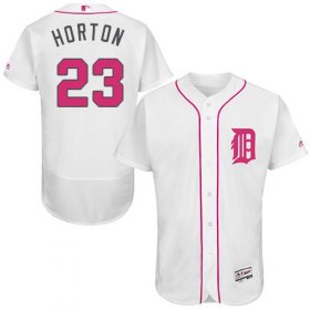 Wholesale Cheap Tigers #23 Willie Horton White Flexbase Authentic Collection Mother\'s Day Stitched MLB Jersey