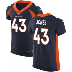 Wholesale Cheap Nike Broncos #43 Joe Jones Navy Blue Alternate Men\'s Stitched NFL New Elite Jersey