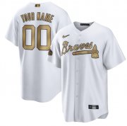 Wholesale Cheap Men's Atlanta Braves Active Player Custom 2022 All-Star Cool Base White Stitched Baseball Jersey