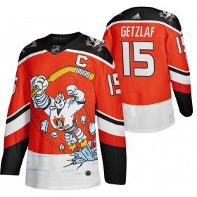 Wholesale Cheap Anaheim Ducks #15 Ryan Getzlaf Red Men\'s Adidas 2020-21 Reverse Retro Alternate NHL Jersey