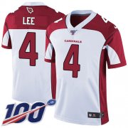 Wholesale Cheap Nike Cardinals #4 Andy Lee White Men's Stitched NFL 100th Season Vapor Limited Jersey