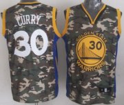 Wholesale Cheap Golden State Warriors #30 Stephen Curry Camo Fashion Jersey