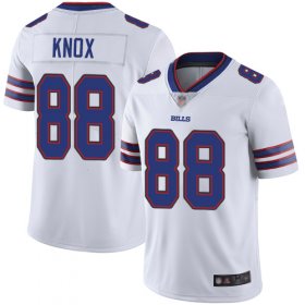 Wholesale Cheap Nike Bills #88 Dawson Knox White Men\'s Stitched NFL Vapor Untouchable Limited Jersey