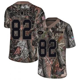 Wholesale Cheap Nike Jets #82 Jamison Crowder Camo Men\'s Stitched NFL Limited Rush Realtree Jersey