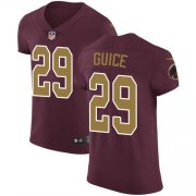 Wholesale Cheap Nike Redskins #29 Derrius Guice Burgundy Red Alternate Men's Stitched NFL Vapor Untouchable Elite Jersey