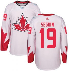 Wholesale Cheap Team CA. #19 Tyler Seguin White 2016 World Cup Stitched NHL Jersey