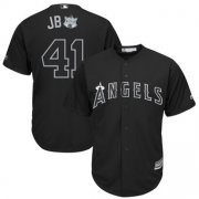 Wholesale Cheap Los Angeles Angels #41 Justin Bour Majestic 2019 Players' Weekend Cool Base Player Jersey Black