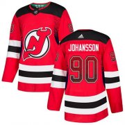 Wholesale Cheap Adidas Devils #90 Marcus Johansson Red Home Authentic Drift Fashion Stitched NHL Jersey
