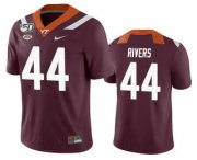 Wholesale Cheap Men's Virginia Tech Hokies #44 Dylan Rivers Maroon 150th College Football Nike Jersey