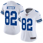 Wholesale Cheap Nike Cowboys #82 Jason Witten White Women's Stitched NFL Vapor Untouchable Limited Jersey