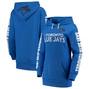 Wholesale Cheap Toronto Blue Jays G-III 4Her by Carl Banks Women's Extra Innings Pullover Hoodie Royal