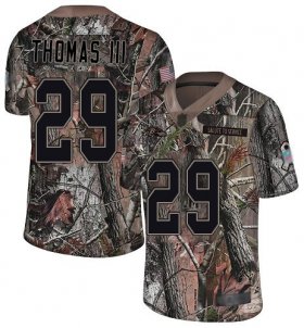 Wholesale Cheap Nike Ravens #29 Earl Thomas III Camo Youth Stitched NFL Limited Rush Realtree Jersey