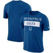 Wholesale Cheap Men's Indianapolis Colts Nike Royal Sideline Legend Lift Performance T-Shirt