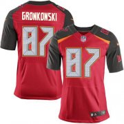 Wholesale Cheap Nike Buccaneers #87 Rob Gronkowski Red Team Color Men's Stitched NFL Vapor Untouchable Elite Jersey