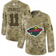 Wholesale Cheap Adidas Wild #11 Zach Parise Camo Authentic Stitched NHL Jersey