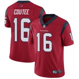 Wholesale Cheap Nike Texans #16 Keke Coutee Red Alternate Men\'s Stitched NFL Vapor Untouchable Limited Jersey