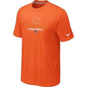 Wholesale Cheap Nike Chicago Bears Big & Tall Critical Victory NFL T-Shirt Orange