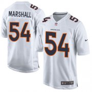 Wholesale Cheap Nike Broncos #54 Brandon Marshall White Men's Stitched NFL Game Event Jersey