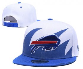 Wholesale Cheap Bills Team Logo White Adjustable Hat TX
