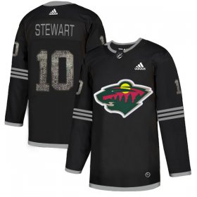 Wholesale Cheap Adidas Wild #10 Cam Stewart Black Authentic Classic Stitched NHL Jersey
