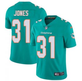Cheap Men\'s Miami Dolphins #31 Byron Jones Aqua 2020 Vapor Untouchable Limited Stitched Jersey