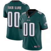 Wholesale Cheap Nike Philadelphia Eagles Customized Midnight Green Team Color Stitched Vapor Untouchable Limited Men's NFL Jersey