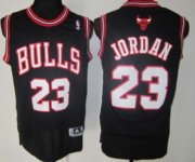 Wholesale Cheap Chicago Bulls #23 Michael Jordan Revolution 30 Swingman Black Jersey