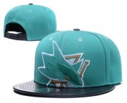 Wholesale Cheap San Jose Sharks Snapback Ajustable Cap Hat GS 3