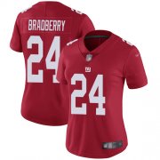 Wholesale Cheap Nike Giants #24 James Bradberry Red Women's Stitched NFL Limited Inverted Legend Jersey
