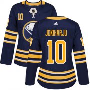 Wholesale Cheap Adidas Sabres #10 Henri Jokiharju Navy Blue Home Authentic Women's Stitched NHL Jersey