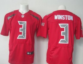 Wholesale Cheap Nike Buccaneers #3 Jameis Winston Red Men\'s Stitched NFL Elite Rush Jersey