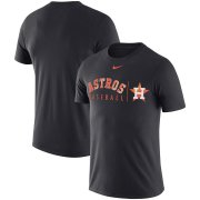Wholesale Cheap Houston Astros Nike MLB Practice T-Shirt Anthracite