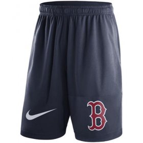 Wholesale Cheap Men\'s Boston Red Sox Nike Navy Dry Fly Shorts