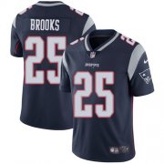 Wholesale Cheap Nike Patriots #25 Terrence Brooks Navy Blue Team Color Youth Stitched NFL Vapor Untouchable Limited Jersey