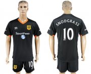 Wholesale Cheap Hull City #10 Snodgrass Away Soccer Club Jersey